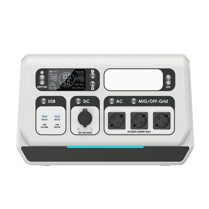 2048WH Portable On Grid Power Supply