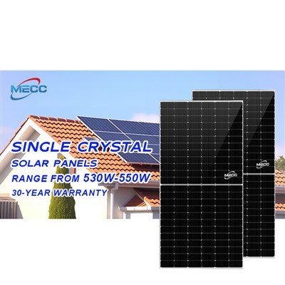 Stabilas veiktspējas 550 w mono saules paneļi